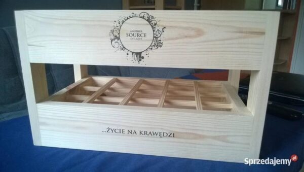 Skrzynka na piwo - 15 butelek przegródki - obrazek 3