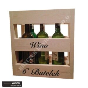 Skrzynka na wino - 6 butelek
