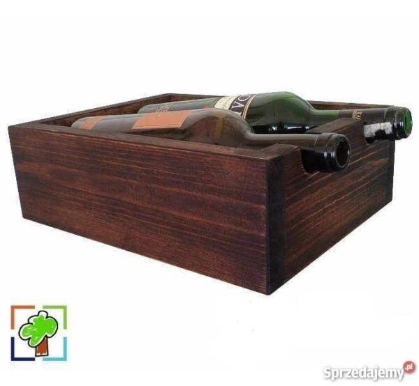 Stojak na wino - 2 butelki - obrazek 2