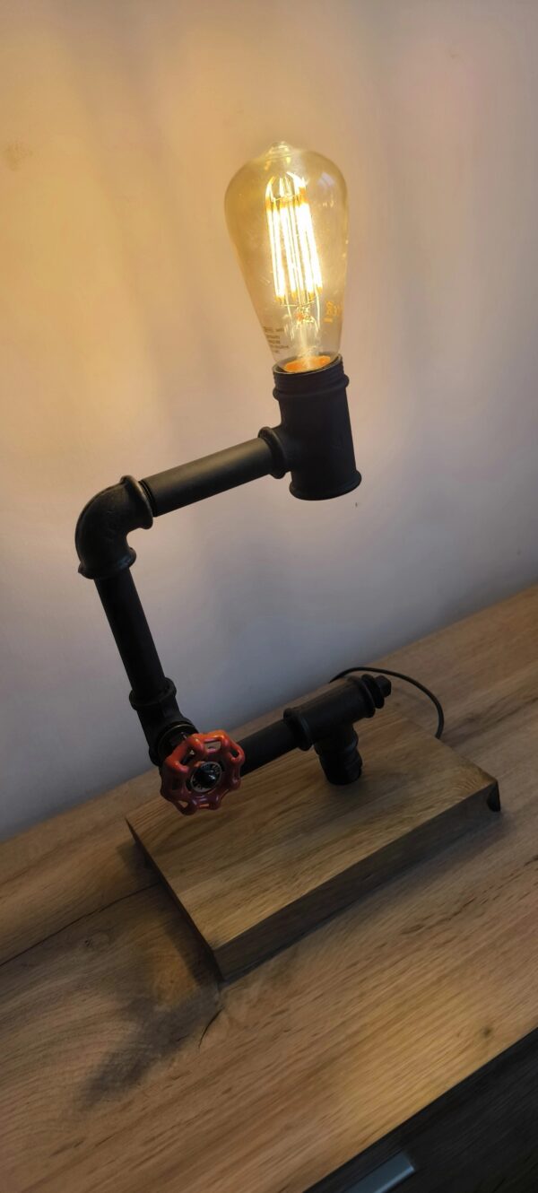 Loftowa Lampka Stojąca - obrazek 4