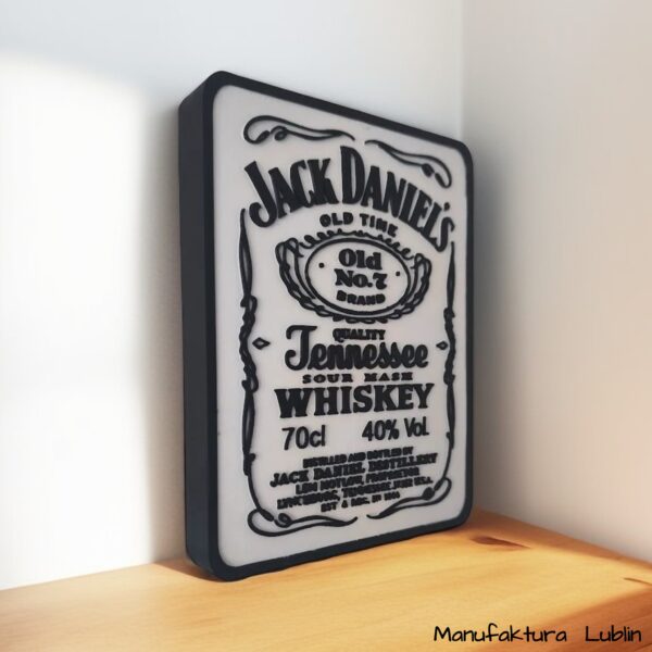 Lampka Logo Jack Daniel's - obrazek 4