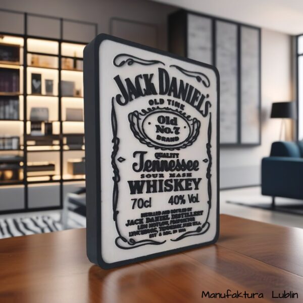 Lampka Logo Jack Daniel's - obrazek 2