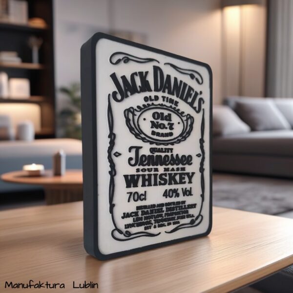 Lampka Logo Jack Daniel's - obrazek 3