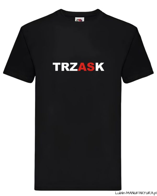 Koszulka - TRZASK - czarna