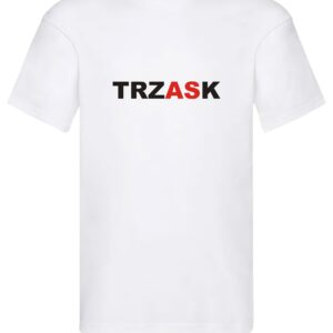 Koszulka - TRZASK - biała