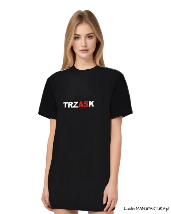 Koszulka - TRZASK - czarna - obrazek 5
