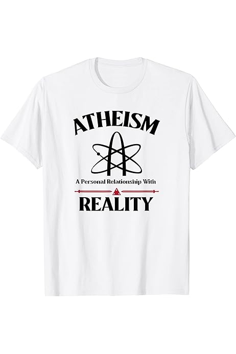 Koszulka - ATHEISM REALITY -  biała