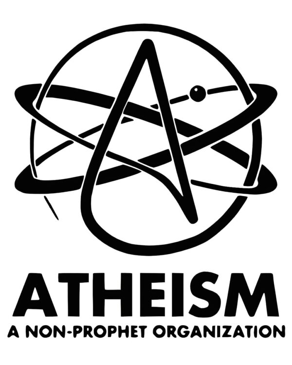 Koszulka - ATHEISM -  biała - obrazek 5