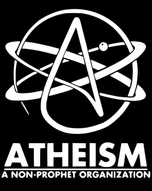 Koszulka - ATHEISM -  czarna - obrazek 5