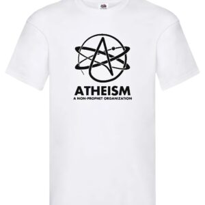 Koszulka - ATHEISM -  biała