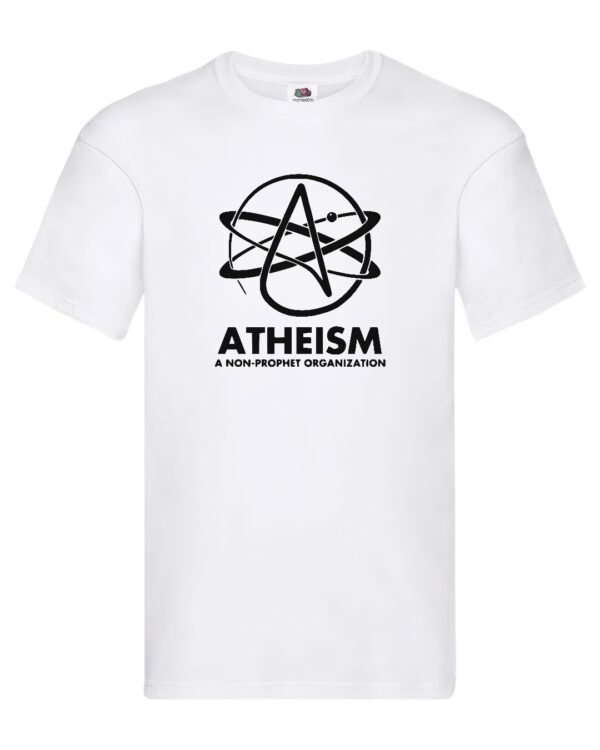 Koszulka - ATHEISM -  biała