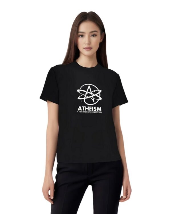 Koszulka - ATHEISM -  czarna - obrazek 3