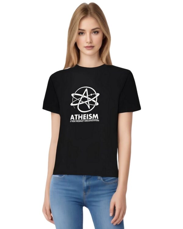 Koszulka - ATHEISM -  czarna - obrazek 2