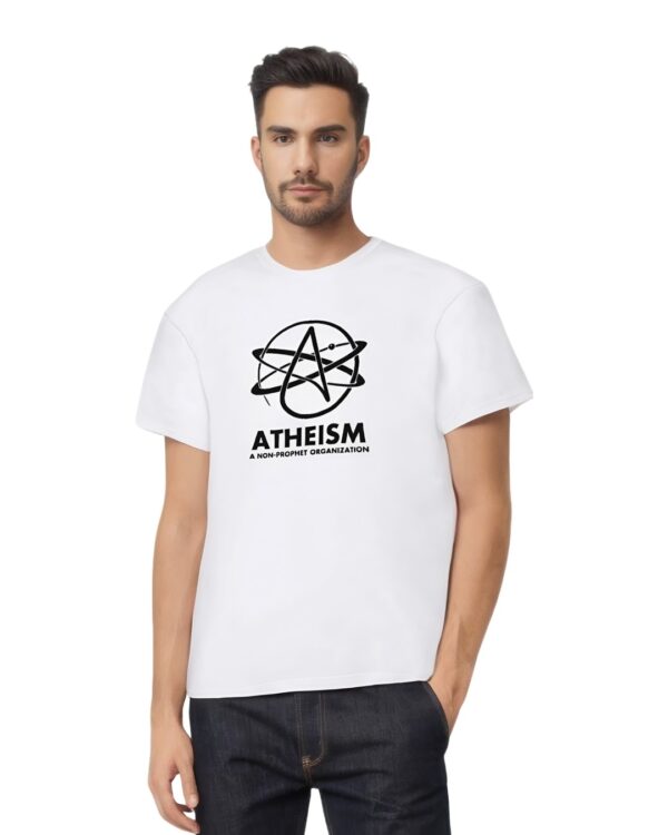 Koszulka - ATHEISM -  biała - obrazek 3